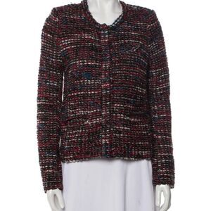 Iro Tweed Pattern Jacket
